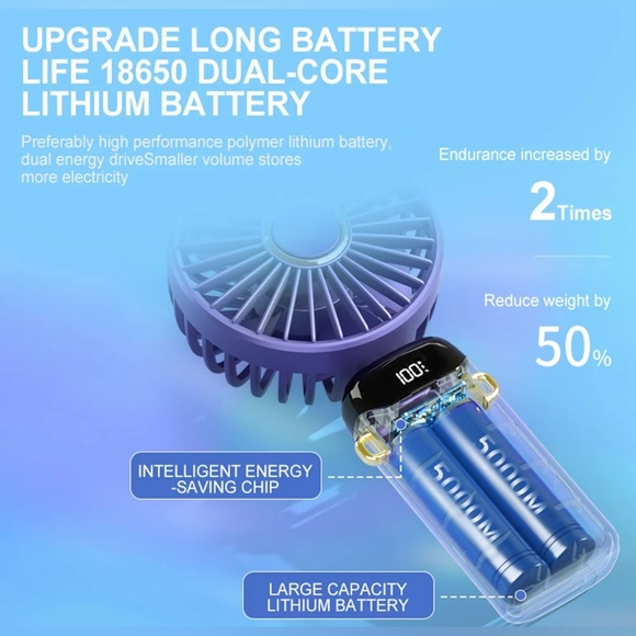 Portable handheld fan random - Picture 7 of 7